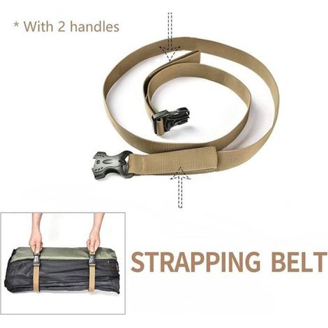 Lot de 4 sangles de sécurité régbles robustes pour,pour le camping en plein air ou un quotidien