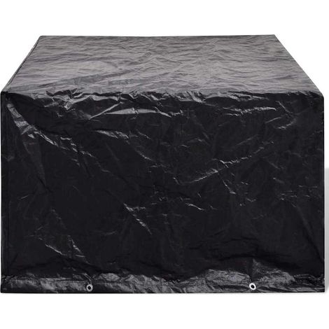 vidaXL Cubierta para muebles de jardín 8 ojales 135x135x90 cm (1/2)