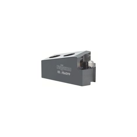 Mascelle a griffe Röhm, larghezza scanalatura 16, temprate, dentatura a punta 60°, lunghezza artiglio 80 mm, 1 pezzo - 156099.