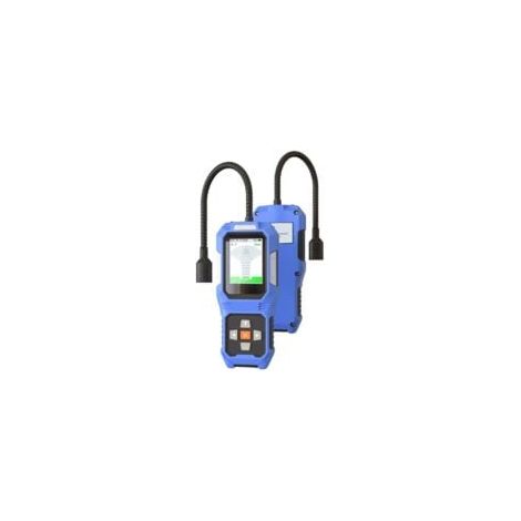 Détecteur de Fuite de réfrigérant Rechargeable, détecteur de Fuite de fréon avec 3 sensibilité et 3 Types d'alarme, pour CFC,HCFC,HFC,HFO,HC pour Automobile, Maison Industrie – Bleu (1/5)