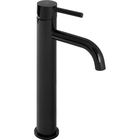 Basin faucet REA Lungo Black Metallic High