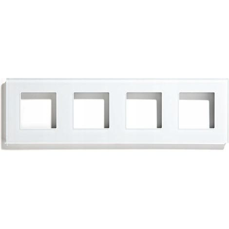WEISSER 4-Feld-Glasrahmen für das RTX SH-System (1/3)