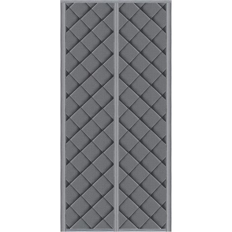 Tenda Termica Isolante Anti-Freddo 80x210 cm, Tenda Termica Anti-Freddo e Termoisolante, Tenda per Porta, Senza Foratura (1/5)