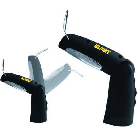 Linterna Blinky Led de Litio Plegable con Gancho Led 21+5