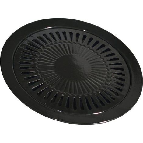 Accessoire pour réchaud à gaz portable 32 cm - Plaque de grill pour réchaud à gaz
