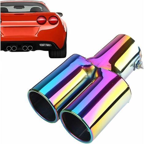 embout De Silencieux D'chappement Pour Voiture Silencieux D'chappement Pour Voiture Accessoires De Modification En Acier Inoxydable 304 Pour La Pl (1/5)