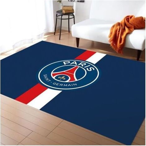 Tapis de sol antidérapant avec logo Paris Germain, idéal pour la chambre, à l'intérieur comme à l'extérieur, 50 x 80 cm