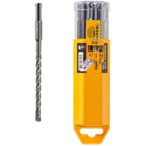 DeWALT - Set di punte da trapano per muratura SDS Plus da 10 pezzi, diametro 8 mm DT8965 (1/5)