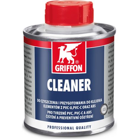 Griffon PVC Reiniger 250 ml wirkungsvoll Reinigung Rohr Fittings Pool Schwimmbad (1/4)