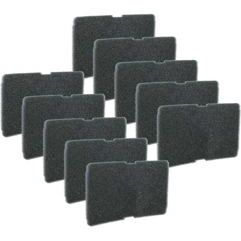 vhbw 10x filtro in spugna compatibile con Grundig GTK W30, GTN37240G-ALM, GTK 4851, GTA 38261G, GTK4851G50-ALM, GTK4851W30-ALM asciugatrice