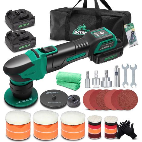 S4 Mini Polisseuse san fil,Rotative (1/5)