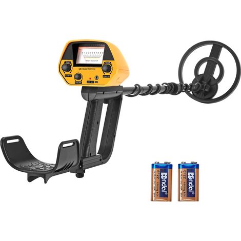Metal Detector for Adults, Beginners and Children, Metal Detector with 20cm Waterproof Coil, Adjustable Length (78-108cm), Disc & All Metal Mode, 2 Modes (5090-A) (1/5)