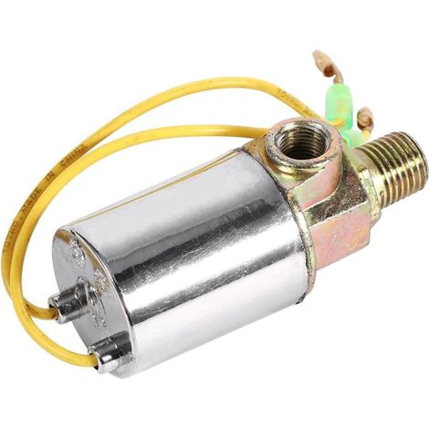 1/4" Vanne Electromagnétique de Klaxon d'Air, Electrovanne Corne à Air Solénoïde Electrique de Vanne Electromagnétique de Klaxon Pneumatique de Camion de Train de NPT 24V (1/5)