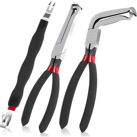Pinces de Déconnexion Électrique, Lot de 3 pinces à tronçonner pour connecteurs électriques, pince de câblage pour bricolage, réparation (1/5)