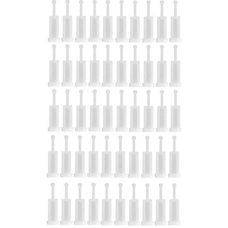 50 filtres universels à mailles fines pour pistolet à peinture à gravité, jetables. (1/5)