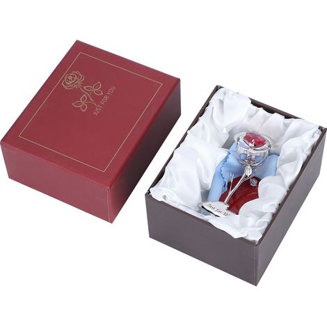 Rose Artificielle Simulation Innovante pour Décoration Anniversaire Saint-Valentin Cadeau (1/5)