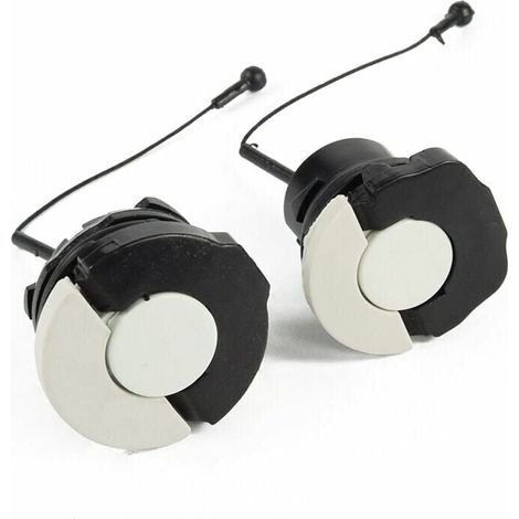 Lot de 2 bouchons pour réservoir à huile / Bouchon d'Essence carburant pour tronçonneuse Stihl ms171 ms181 MS200 ms210 ms200t ms211 ms192 ms192t ms230 ms240 ms250 ms260 ms340 MS360 56Vingt (1/5)