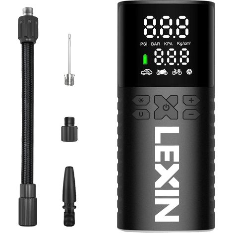Compresor de neumáticos, 150 PSI, modos inteligentes, LEXIN P4 (1/5)