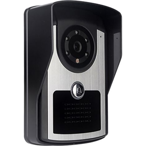 TUYA APP WLAN-fähige Smart-Video-Türklingel mit Kamera und Gegensprechanlage, 7-Zoll-LCD-Bildschirm (1/5)