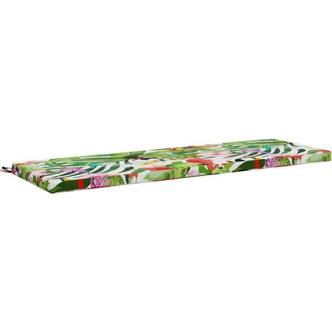 Cojín de banco SOEST 100% Poliéster Multicolor 140 x 50 x 5 cm vidaXL