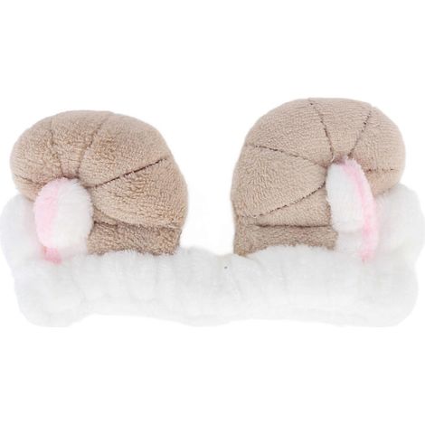 Weiches und elastisches Halbmond-Haarband für Damen, hübsches Haarband zum Gesichtwaschen, Schminken und für Spa-Besuche (1/5)