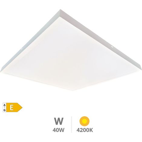 Panel LED Borma superficie 40W 4200K blanco 60x60cm (1/5)