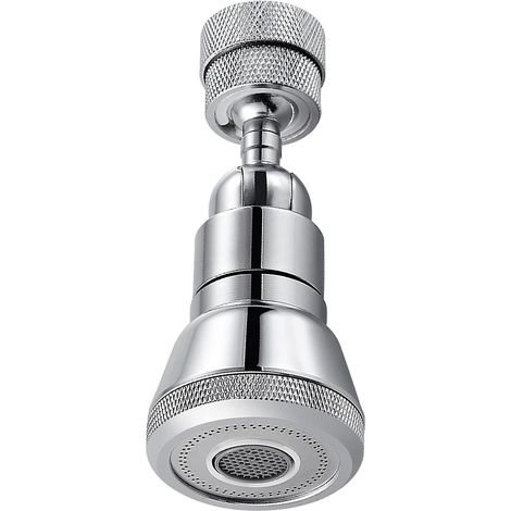 Universeller, um 720° drehbarer Wasserhahnfilter zur Ersetzung in Küche, Bad und Dusche und zur Wassereinsparung