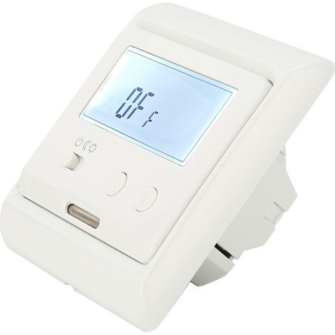 Thermostat numérique pour chauffage au sol à eau, panneau de commande de température pour usage domestique, AC180V 230V (1/4)