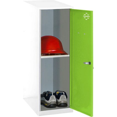 Simonrack Armadio Simonlocker Bianco con Porta Verde