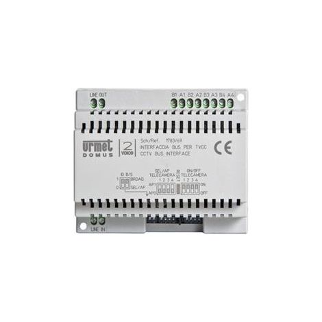 2voice interface 4 cameras - URMET 1783/69 (1/2)
