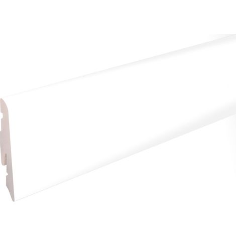 Sockelleiste KU014L PVC Weiß 14 x 58 x 2400 mm foliert - Neuhofer (1/3)