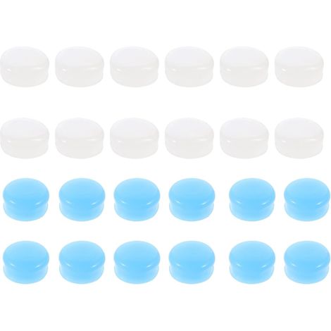 24 Pièces Bouchons d'Oreille en Silicone Dispositif d'Aide Sommeil Bouchons d'Oreille Solide Oreilles Souples Anti-Bruit pour Trains Grande Vitesse et Avions (1/5)
