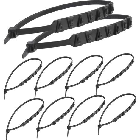 Universal Electric Bike Snow Tire Chains 12pcs Anti-slip Wheel Chains for Motorcycles and Scooters for Snow and Ice Driving in Winter (1/5)