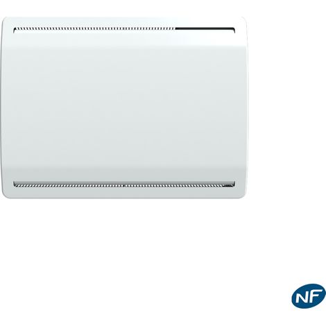 KAMYS Radiateur Électrique Blanc 1000W Carrera – Thermostat LCD Ecopilote – Fixation Murale H – Certification NF (1/5)