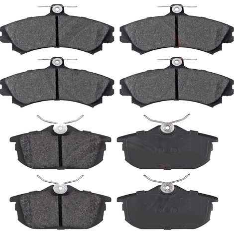 KIT PASTIGLIE FRENO ANTERIORI E POSTERIORI compatibile con MITSUBISHI PAJERO III (V7W,V6W) / PASTIGLIE FRENANTI AUTO OEM P 54 029,P 54 031 / SOSTITUZIONE DIRETTA / BASSA POLVERE / SILENZIOSO