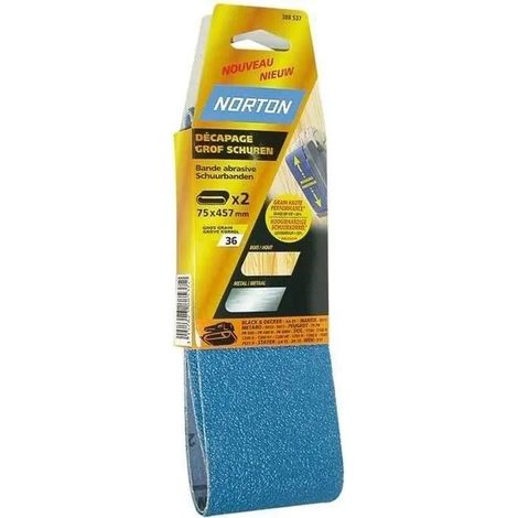 Norton nastro abrasivo Norzon grana 120 per levigatura