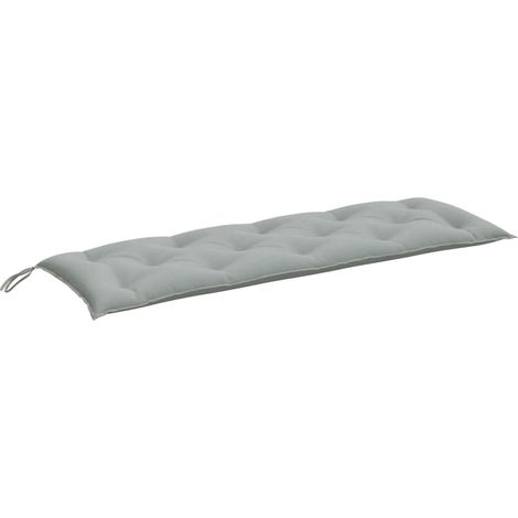 Maison Exclusive - Gartenbank-Auflage Melange Hellgrau 150x50x7 c