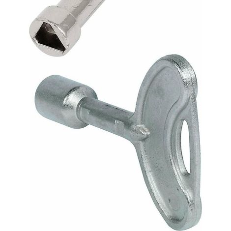 – Clé triangle universelle en fonte – Pour vannes, ascenseurs, coffrets – Compatible systèmes plomberie et électricité – Usage professionnel (1/3)