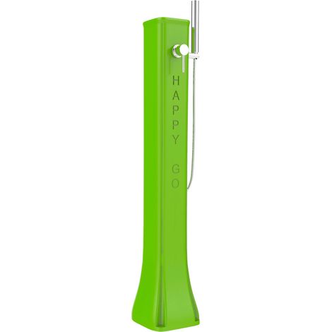 Doccia Solare da Giardino 23L Miscelatore e Doccetta Mobile Arkema Happy Go Verde (1/5)