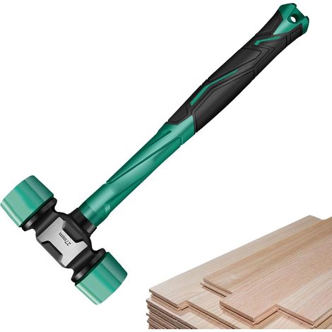 CCYKXA Rubber hammer, non-slip mallet, ergonomic hammer, camping hammer, woodworking mallet, tent hammer, ground installation tool, for camping and woodworking (1/5)
