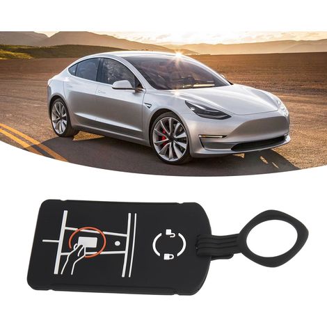 (T04) Y-förmiger Silikon-Schlüsselclip für Tesla Model Y 2021-2023 (Teilenummer: KML-1103) (1/5)