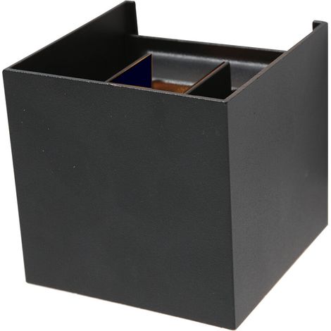 Applique murale - noir - Muro - plastique métal - lampe design - (1/5)