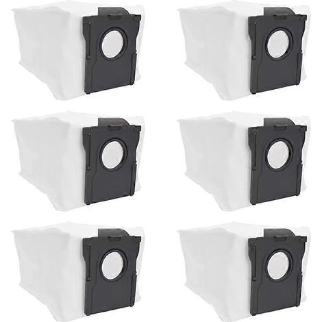 6PCS Sac à poussière pour Dreame Bot X40 /X40 Pro/ X40 Ultra Aspirateur Non – Woven Garbage Bags (1/5)