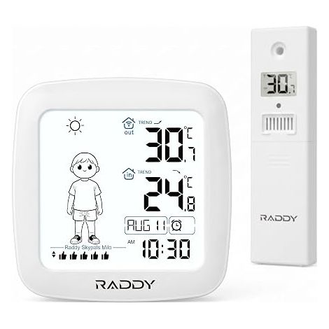 Station météo avec capteur IPX4 et conseils de tenue (1/5)