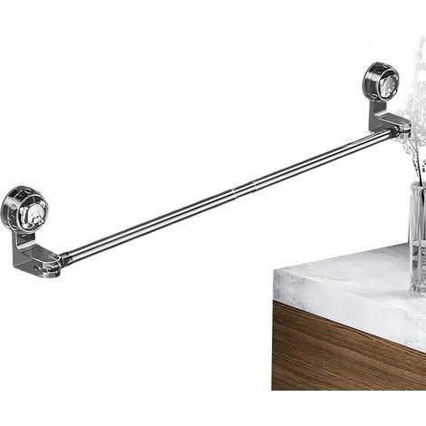 Towel Rack Wall Mounted Towel Holder Adjustable Organizer