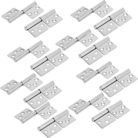 Türfenster Metallflaggenart Scharniere Silver Tone 3' 'Länge 16St (93c95f75a0cf2adcdbeeb72854d2d467) (1/3)