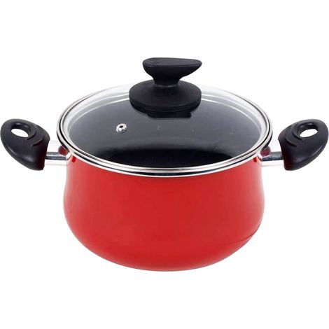 Olla con tapa Praga de acero esmaltado vitrificado ø30cm. (Magefesa 01108667) (1/5)