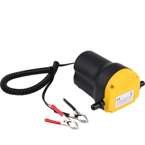 12V 60W Transferpumpe für Motoröl, Diesel und andere Flüssigkeiten - 250L/h Fördermenge, Flüssigkeitsabsaugung für Autos, Motorräder und ATVs (1/5)
