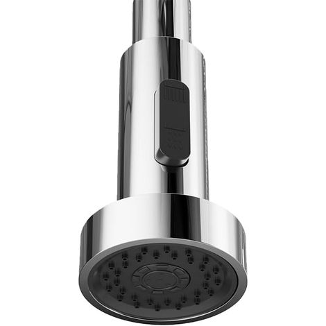 Tête de pulvérisation de rechange pour robinet d’évier de cuisine, raccord G1/2, douchette extractible pour mitigeur de cuisine, chromé (1/3)