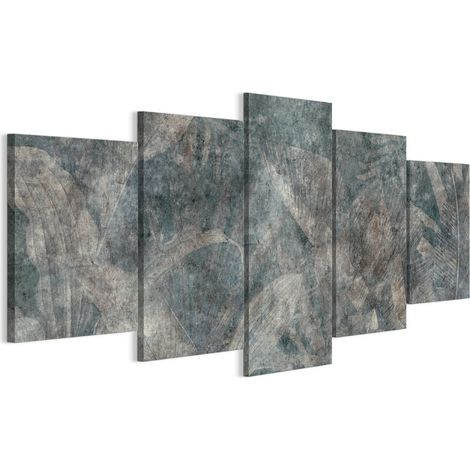 Quadro su tela italiana 100 x 50 cm pentattico - stile eclettico - sfondi e motivi Quadro su tela italiana 150 x 75 cm pentattico - stile eclettico - sfondi e motivi